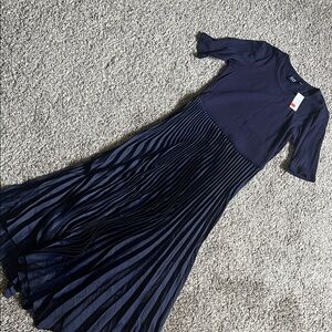 Gap Dark Blue Mid Sleeve Dress